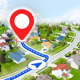 Ícone de GPS Earth Maps Satellite View