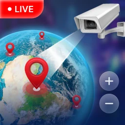 Ícone de Live Cam Earth Map - GPS Cam